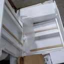 Graco Read-with-Me 4-in-1 Convertible Crib with Drawer (White with Driftwood) - GREENGUARD Gold Certified Converts to Toddler Bed, Daybed, and Functional Bookshelves