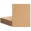 Juvale Corrugated Cardboard Sheets - 8 x 10.2 in, 2mm Thick E-Flute, Brown, 25 Pack - Flat Cardboard Sheets for Crafts & Mailing Inserts - Poster Board Backing & DIY Projects