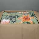 Drucon King Size Comforter Set - 7 Pieces Floral Sage Green Soft Bedding Sets, King Bed in a Bag with Botanical Flowers Comforter, Sheets, Pillowcases & Shams