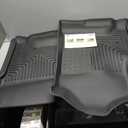 Husky Liners Weatherbeater Floor Mats | Fits Various 2014-2020 Chevrolet Silverado, GMC Sierra, Cadillac Escalade & ESV, Yukon & XL, Suburban, Tahoe (See Description) | Front Row, 2-pc Black - 18231