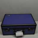 SLAB ARMOR FUSION 160+ 4 Row Psa Graded Card Storage Box Graded Card Case Psa Slab Case for Graded Psa Case Baseball Card Cases for Sports Cards Storage Sports Case (BLUE) (Blue)