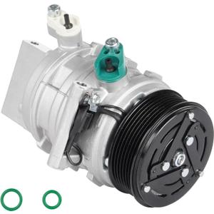 Air Conditioner AC Compressor with Clutch for Nissan March/Versa 2012-2019 1.6L, for Note/Versa Note 1.6 2014-2019, for Micra 1.6L 15 16 17 18 19, for Nissan Tiida 1.6L 1.8L 2016 2017 2018