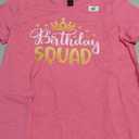 Birthday Squad Party Matching Family Group Funny Bday Team T-Shirt, Small