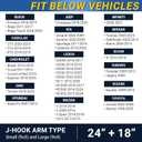 Patented OEM Carbon Fiber Windshield Wipers Blades 24"+18" | Automotive Replacement Windshield Wiper Blades for my Car | Limpiaparabrisas De Carro | Front Windshield Wipers for my Car | 2 Pack