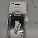 CURT 57204 Vehicle-Side Trailer Wiring Harness Clamp-On Bracket Mount for 4-Way, 5-Way or 6-Way GLOSS BLACK POWDER COAT