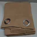 NICETOWN Blackout Curtains 78 inch Length 2 Panels Set - Grommet Thermal Insulated Room Darkening Doorway Curtains Sound & Light Blocking for Bedroom/Living Room, Cappuccino, W52 x L78