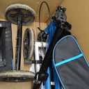 Knee Scooter, 300lbs Capacity, 13" Big PU Seat, All Terrain Foldable Knee Scooter Walker with Bag for Foot Injuries Compact Crutches Alternative (Blue)