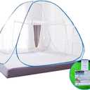 NICE PURCHASE New Portable Folding Mosquito Net Tent Freestand Bed 1 or 2 Openings (1.0m(75 by 38 inches LxW)
