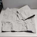 MADIZZ Pack of 2 Decorative Faux Linen Throw Pillow Covers 18x18 Inch Grey Natural Soft Boho Farmhouse Couch Throw Pillows for Bed Accent Modern Pillowcase for Sofa Living Room Home Decor