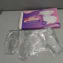 ONUEMP Heel Cushion Inserts and Metatarsal Pads for Women, 3 Pairs Heel Grips and 3 Pairs Ball of Foot Cushions, Silicone Shoe Pads Insoles for High Heels, Blister Prevention for Too Big Shoes (Clear)