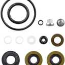 SeDeplacer 396350 Lower Gearcase Seal Kit (with Drain Screws) Compatible with Johnson Evinrude 8 9.9 10 15 HP Outboard Motor, Replace 0396350, 26-00077, 18-2656
