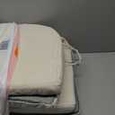 IPYNBAP Chair Cushions for Dining Chairs with Ties and Removable Cover, Dining Kitchen Chair Pads with Non-Slip Bottom, High-Resilience Indoor Seat Cushions, 16'' x 16'' x 2'', Set of 4, Beige