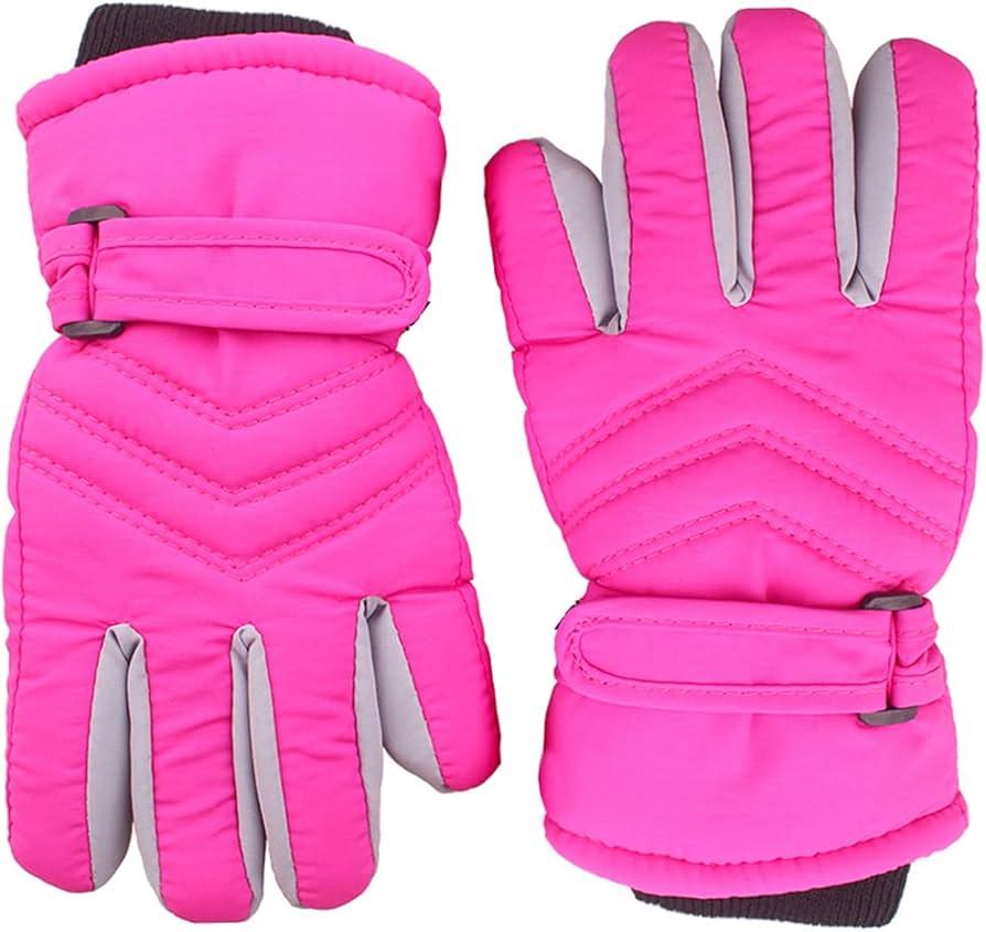 Toddlers Thinsulate Lined Water Resistant Winter Gloves
