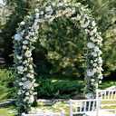 10PCS Fake Rose Garland, 7.5Ft Artificial Vines Flowers Hanging Rose Vine forfor Table Wedding Backdrop Arch Wall Party Mantle Festival Decor