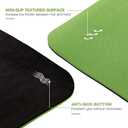 Yoga Mat Non Slip, Pilates Fitness Mats, Eco Friendly, Anti-Tear 1/4" Thick Yoga Mats for Women, Exercise Mats for Home Workout with Carrying Sling and Storage Bag