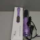 Hot Air Brush, Aima Beauty Salon One-Step Hair Dryer and Volumizer, 4-in-1 Hair Dryer Brush, Hair Styling Tools, Purple-Round (1.26"/ 32mm Round Barrel)