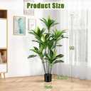 Dracaena Artificial Plant Indoor 5FT - Large Tropical Fake Tree with Lifelike Leaves - Tall Faux Floor Plant in Pot - Artificial Dracaena Tree Indoor for Home Office Living Room Decor