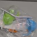 Munchkin Any Angle Sippy Cups for Toddlers, Spill Proof Weighted Straw Cup with Transition Handles for Babies 6 Months and Up, 2 Pack, Blue/Green