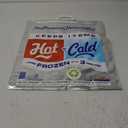 | Insulated Thermal Cooler, Grocery Size, Red/Blue