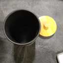 Dog Treat Container Airtight Set of 2 - 9x5 & 7x4 inch Ceramic Dog Treat Jars for Kitchen Counter with Airtight Lids - 11 Cup Capacity Pet Treat Container Set - Doggie Cookie Jar - Big Treats Canister