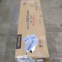 Yaheetech Classic Metal Platform Bed Frame Mattress Foundation with Victorian Style Iron-Art Headboard/Footboard/Under Bed Storage/No Box Spring Needed/Twin Size Black