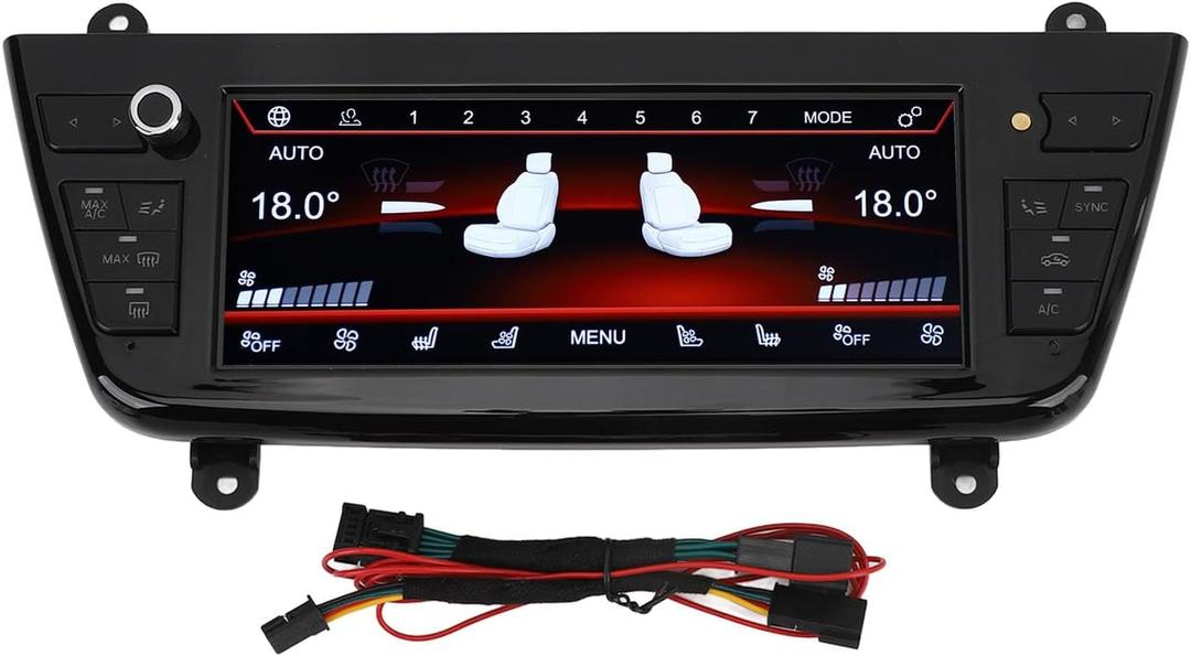 EVGATSAUTO 8.8 Inch Car AC Touch Panel with Voice Control for BMW 3 Series F30 F31 4 Series F32 F33 F36 2013-2019