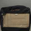 Coverado Universal Seat Covers Full Set, 5 Seats Universal Seat Covers for Cars, Waterproof NAPPA Leather Car Seat Covers with Head Pillow, Auto Protectors Fit for Most Sedans SUV Pick-up Truck, Beige