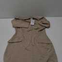 RUMIA Womens Fall Dress Crew Neck 3/4 Sleeve Bodycon Party Club Mini Dresses L
