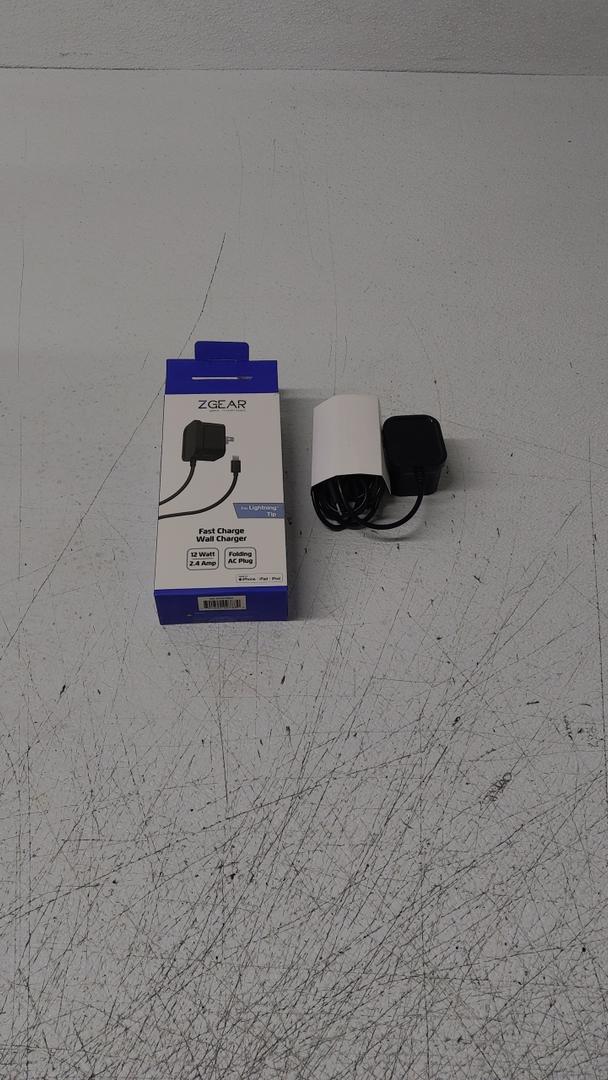 ZGear Lightning Cable High Power Wall Charger - Black