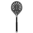 Perforated Pizza Peels 6 INCH pizza spatula paddle Long Handle Metal Pizza Spatula for Indoor and Outdoor (6 Inch)