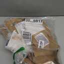 6-Pack Reusable Glass Straws Set, Clear Glass Drinking Straw, Cute Colorful Straws with Cleaning Brush, 8''x8MM