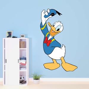 Kelly Wall Decals Donald Tips Cap Favorite Duck Design Character Design Child's Bedroom Wall Decoration - Size: 18 Inches X 30 Inches
