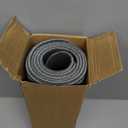 Bosap, Bath Mat, Ultra Thin Bath Rugs, Rubber Bath Mats for Bathroom Quick Dry, Washable, Fit Under Door, Super Absorbent Bathroom Rugs for Bathroom Floor, Shower, Sink Grey, 17''x27''(Pack of 2)