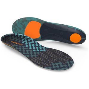 Superfeet Run Cushion High Arch Insoles for Runners with High Arch Support  9.511 Men / 10.512 Women