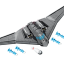 Kimi Angel  B-2 Stealth Bomber Building Toys Airplane Building Blocks Set, Bomber Plane Model Kits Military Brick Toys Ideal Gift for Kids and Adults