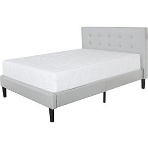 Olee Sleep Twin Mattress, 10 Inch Support Cloud Hybrid Mattress, Gel Infused Memory Foam, Pocket Spring for Support and Pressure Relief, CertiPUR-US Certified, Bed-in-a-Box, Soft, Twin Size