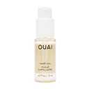 OUAI Hair Oil Travel Size - Hair Heat Protectant Oil for Frizz Control - Adds Shine and Smooths Split Ends - Color Safe Formula - Paraben, Phthalate and Sulfate Free (0.45 oz)