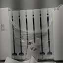 1500W Convection Heaters-Wall Panel Heater-Electric Heater for Indoor Use, Quiet Fan-less Design, Energy Efficient Heating with Remote Control, 24h Timer, Child Lock