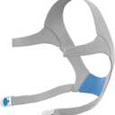 Replacement N20 CPAP Nasal Mask Headgear Set for ResMed Airtouch N20 & Airfit N20, Highlights Secure Seal & Leak-Free with Latest Brown Memory Foam Nose Mask - Medium (Tube Not Included)