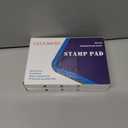 2 x Ink Pads for Stamps | Blue Ink Stamp Pad | Rubber Stamps Ink Pad - Premium Quality Felt Pad for Stamps | Stamp Pads | Large Size