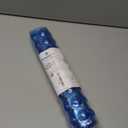 AmazerBath Bath Tub Mat, Medium Size 27.6 x 15 Inches Non-Slip Shower Mats with Suction Cups and Drain Holes, Bathtub Mats Bathroom Mats Machine Washable (Clear Blue)