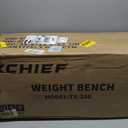 Adjustable Weight Bench - 1000LBS Capacity Heavy Duty Foldable Workout Bench for Full Body Exercise, Flat/Incline/Decline, Bench Press for Home Gym with Preacher Pad & Leg Extension, 52.8" x 25.2" x 35~40.6"