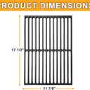 Spirit 300 Grill Grates for Weber Spirit 300 SER E310 E/ S 320 S310, E/ S 330 II E/ S 310 Grill Parts, for Weber 7638 7525 7526 Parts Genesis Silver/ Gold/ Platinum B/ C, Genesis 1000-3500 Cast Iron Grates