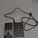 Wired USB-C Number Pad, Slim Type-C Numpad 34 Key Numeric Keypad Portable 10 Key USB Keypad for Laptop, Apple Mac iMac MacBook Pro/Air, Windows PC