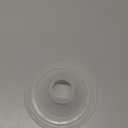 Momcozy Original S9 Pro/S12 Pro Replacement Accessories, Only Compatible with Momcozy S9 Pro/S12 Pro Breast Pump NOT for S9/S12(27mm Single-Sealed Flange,1 Pack) (Transparent)