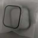 Misxi 2 Pack Tempered Glass Case Compatible for Apple Watch Series 11 (2025) Series 10 42mm, Hard PC Screen Protector Overall Protection Ultra-Thin Lightweight Scratch-Resistant Cover for iWatch, Black