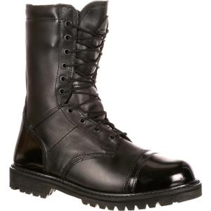 ROCKY Waterproof 200G Insulated Side Zipper Jump Boot (10 Wide, Black)