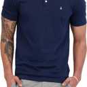 Volcom Short Sleeve Polo Shirt Classic Fit, Soft Cotton Blend, Modern Casual Style, Small
