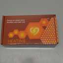 Cordless Wrist Hand Heating Pad Massage for Pain Relief, Rechargeable Heated Wrist Brace for Carpal Tunnel, Red Light Therapy Heated Wrist Massager Wrap for Arthritis, Black