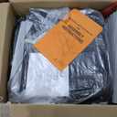 Signature Design by Ashley 25" Tallenger Modern Upholstered Swivel Counter Height Barstool, Set of 2, Black & Dark Brown